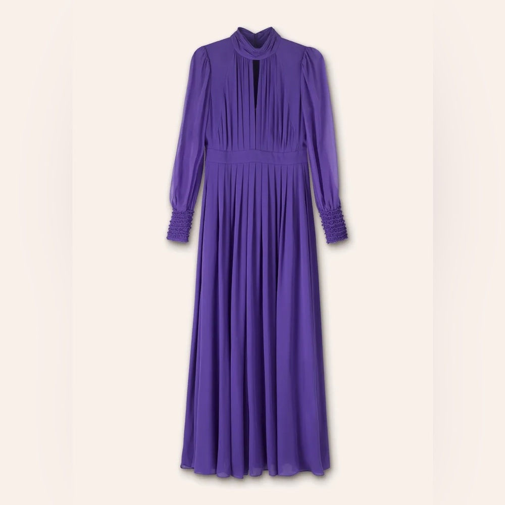 Me+Em Silk Full-Length Dress - Picture 9 of 9